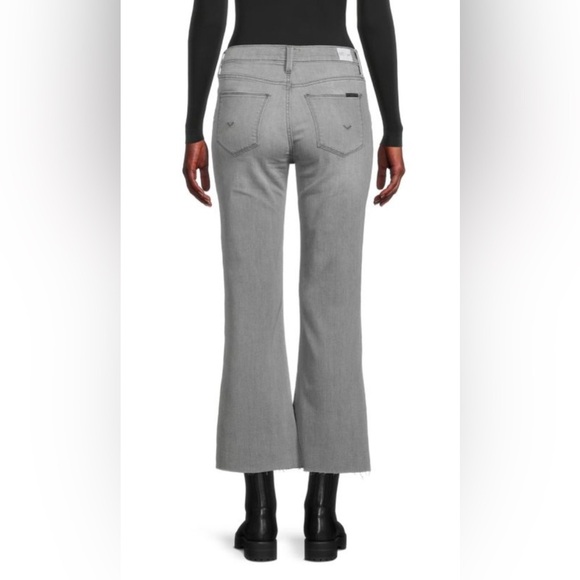 Hudson Jeans Grey Blair High Rise Cropped Bootcut Jeans size 27 - Picture 2 of 12